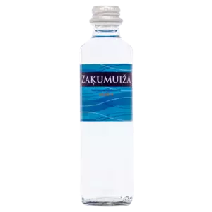 Gāzēts dabīgais minerālūdens, 0.25 L, stikla pudele (min. 24 gb.)