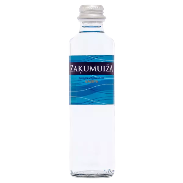 Carbonated natural mineral water, 0.25 L, glass bottle (min. 24 pcs.)