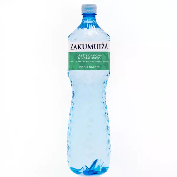 Dabīgais minerālūdens 1.5 L. Viegli gāzēts