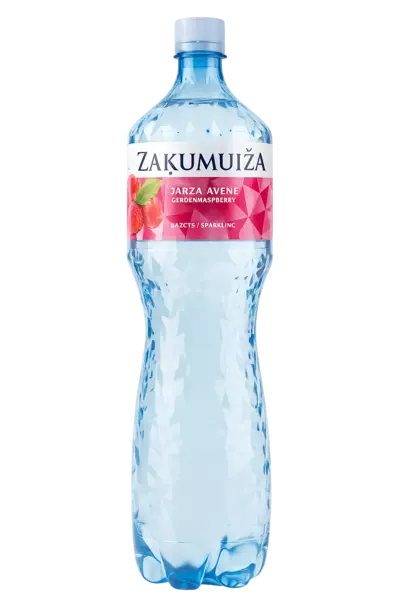 Gāzēts dzēriens ar aveņu garšu 1,5L