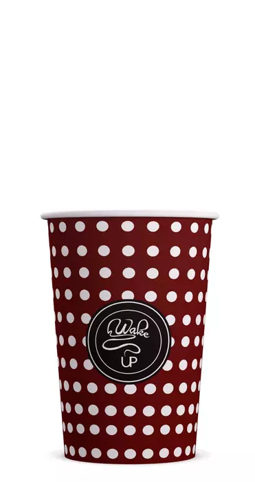 Картонный стакан, 250 мл, 100 шт. (мин. 1 уп.)